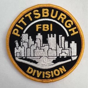 Pittsburgh FBI Division Patch